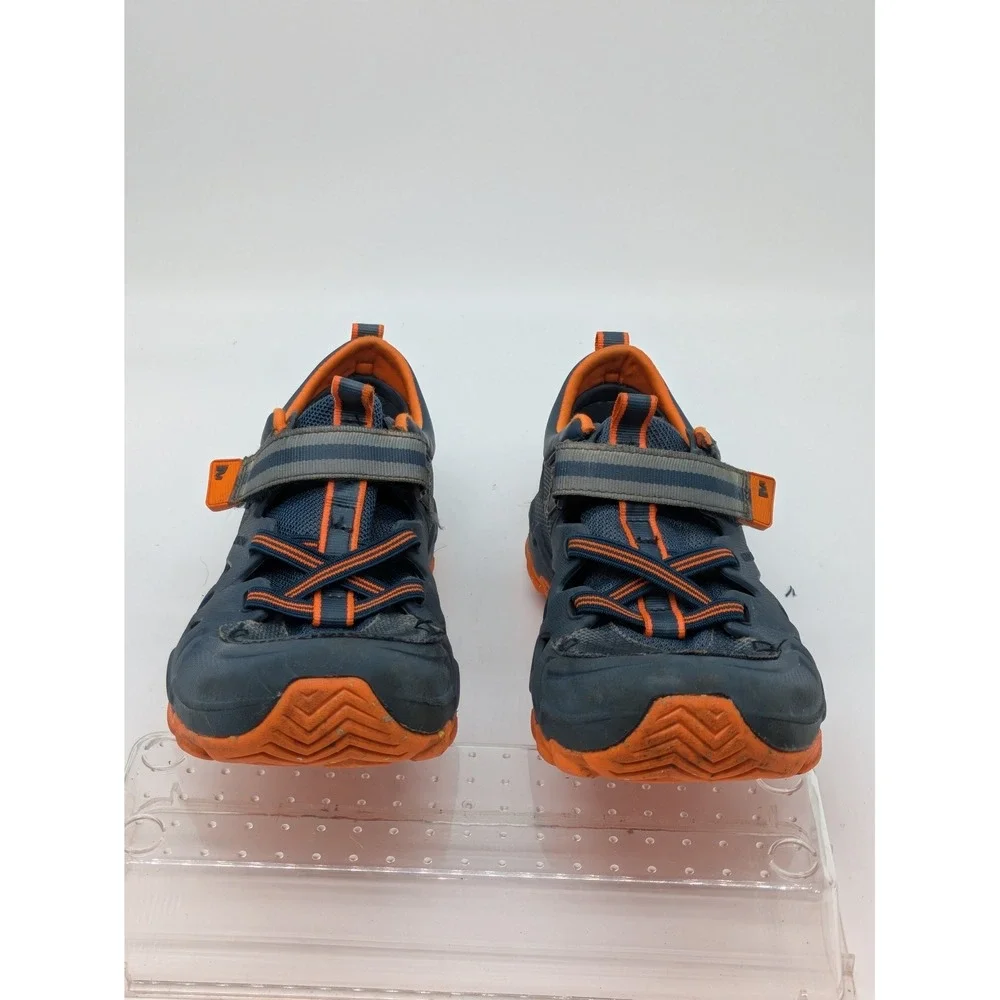 Merrell Hydro 2.0 Boys Water Hiking Shoes Gray Orange Kids Size 2 Trail